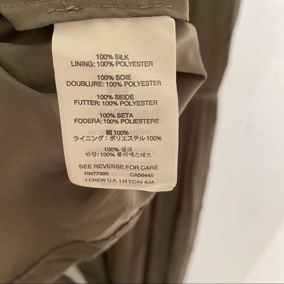 J.Crew Megan Dress - Grey Chiffon - Picture 7 of 7